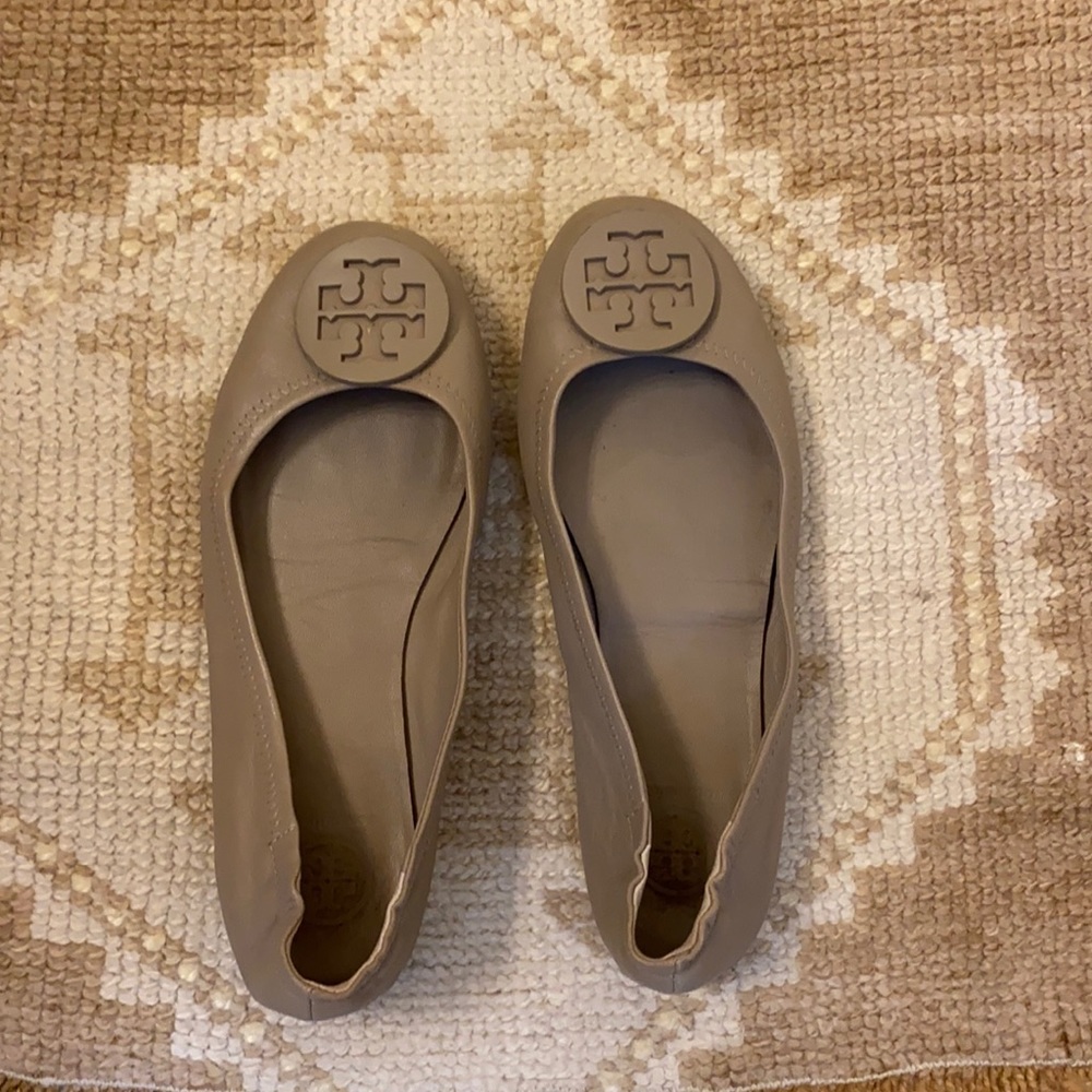 Tory Burch Minnie Traveler Flats size 7